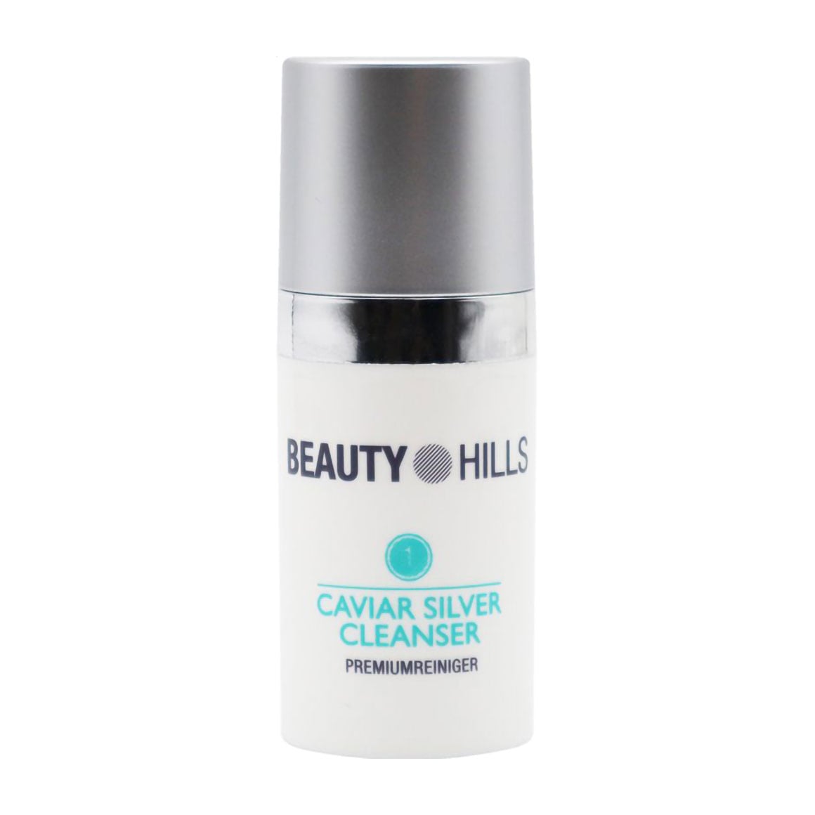 Очищувальний засіб для зрілої шкіри обличчя Beauty Hills Caviar Silver Cleanser, 15 мл